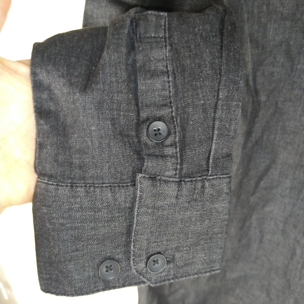 Universal Standard Hannah Denim Shirt Dress XS (10-12) - Picture 8 of 10